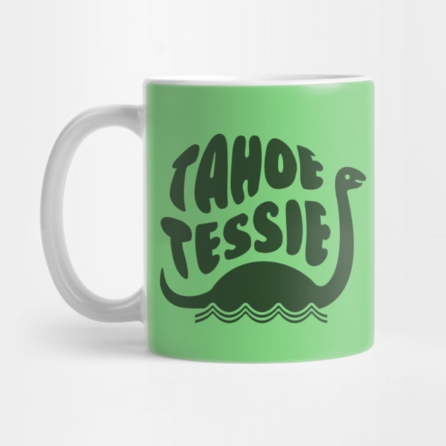 Tahoe Tessie Lake Tahoe Lake Monster California by PodDesignShop